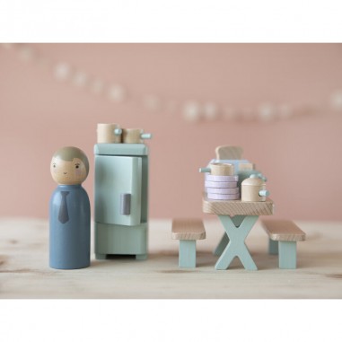 Maison de poupée - série de jeux Cuisine - Little Dutch