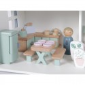 Maison de poupée en bois - série de jeux Cuisine – 19 pcs. - Little Dutch