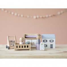 Maison de poupée - série de jeux Chambre Bébé - Little Dutch 2