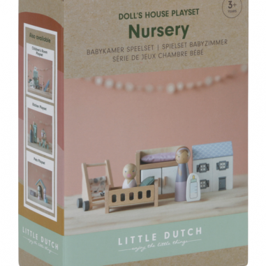 Maison de poupée - série de jeux Chambre Bébé - Little Dutch