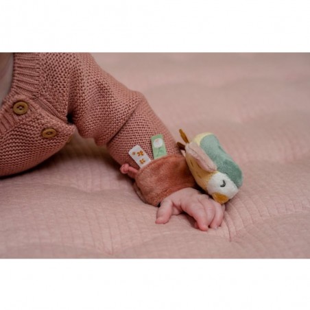Bracelet hochet Flowers & Butterflies - Little Dutch