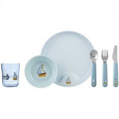 Coffret repas enfant mio 6 pcs - Sailors Bay - Little Dutch