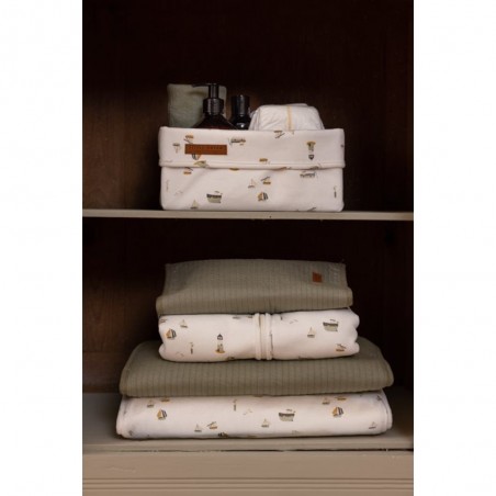 Gigoteuse hiver 70 cm Sailors Bay White - Little Dutch