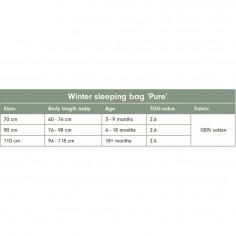 Gigoteuse hiver 90 cm Pure Pink Blush - Little Dutch 2