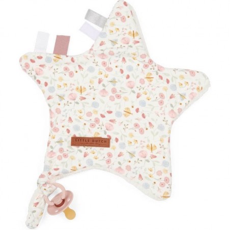 Doudou étoile Flowers & Butterflies - Little Dutch