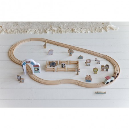 Blocs de zoo pour le Circuit de train - Little Dutch