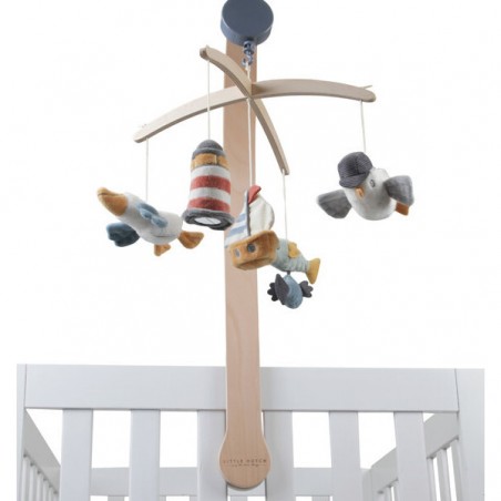 Mobile musical en bois Sailors Bay - Little Dutch