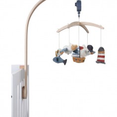 Mobile musical en bois Sailors Bay - Little Dutch 2