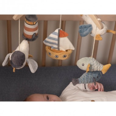 Mobile musical en bois Sailors Bay - Little Dutch