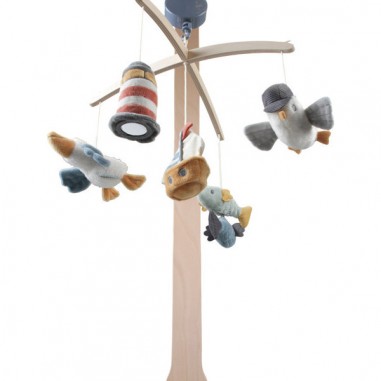 Mobile musical en bois Sailors Bay - Little Dutch