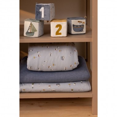 Gigoteuse hiver 70 cm Sailors Bay Blue - Little Dutch