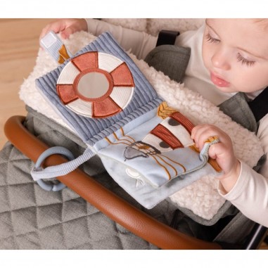 Livre en tissu pour poussette Sailors Bay - Little Dutch