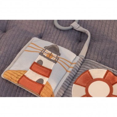 Livre en tissu pour poussette Sailors Bay - Little Dutch