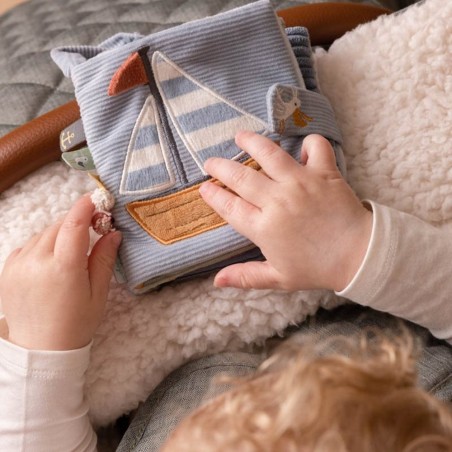 Livre en tissu pour poussette Sailors Bay - Little Dutch