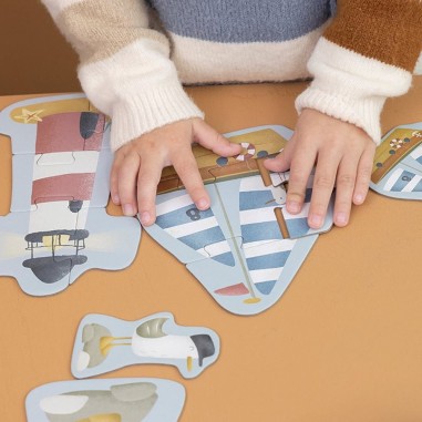 6 in 1 Puzzles de Formes Sailors Bay à ? - Little Dutch