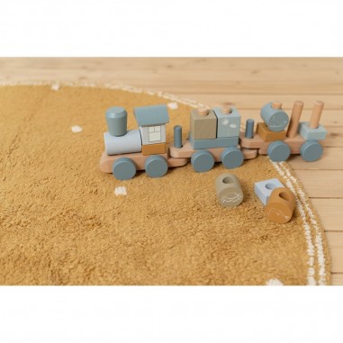 Tapis Pure Ochre Dot 110cm - Little Dutch