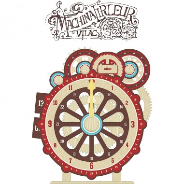 Horlorge pour apprendre l'heure Machinalirleur - Vilac