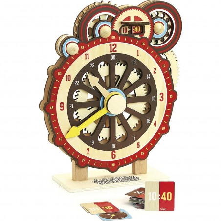 Horlorge pour apprendre l'heure Machinalirleur - Vilac