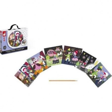 Cartes à Gratter "Cendrillon"