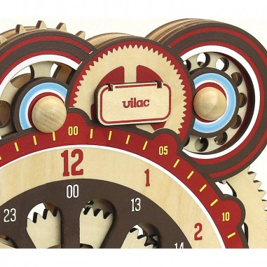 Horlorge pour apprendre l'heure Machinalirleur - Vilac