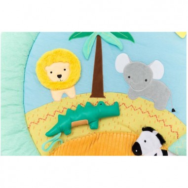 Tapis d'éveil jungle - Cadeau de naissance - Little Big Friends