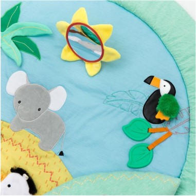 Tapis d'éveil jungle - Cadeau de naissance - Little Big Friends