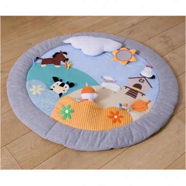 Tapis d'éveil ferme - Cadeau de naissance - Little Big Friends