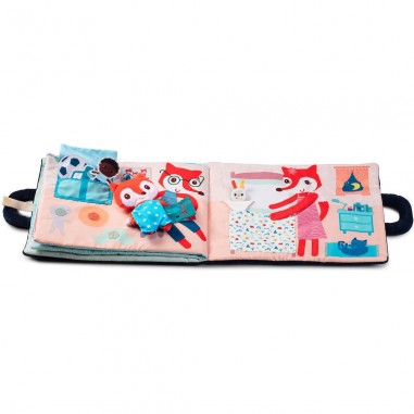 Livre d'activités bonsoir petit renard - Livre en tissu pour enfant dès 18 mois - Lilliputiens