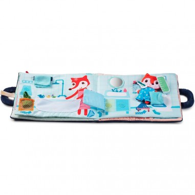 Livre d'activités bonsoir petit renard - Livre en tissu pour enfant dès 18 mois - Lilliputiens