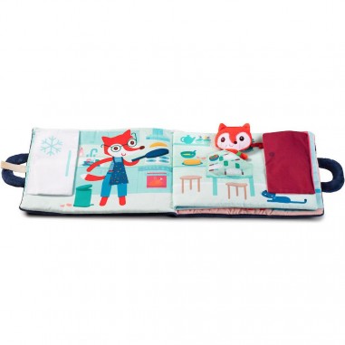 Livre d'activités bonsoir petit renard - Livre en tissu pour enfant dès 18 mois - Lilliputiens