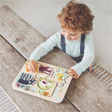 Labyrinthe sensoriel - Ferme - Lilliputiens