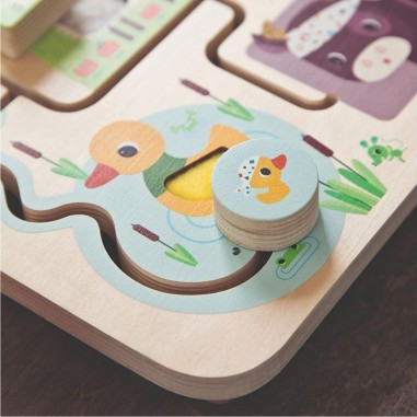 Labyrinthe sensoriel - Ferme - Lilliputiens