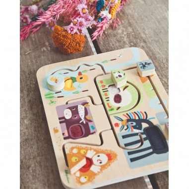 Labyrinthe sensoriel - Ferme - Lilliputiens