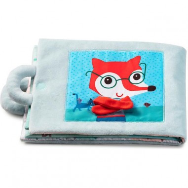 Livre interactif en tissu - Livre d'activités bonjour petit renard - Lilliputiens