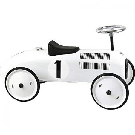 Porteur métal voiture Blanc Polaire - Vilac