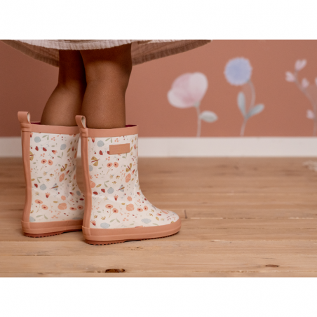 Bottes de Pluie 26/27 Flowers & Butterflies - Little Dutch