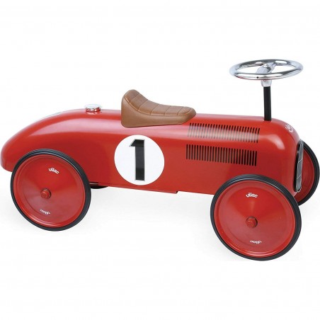 Porteur métal voiture Rouge - Vilac