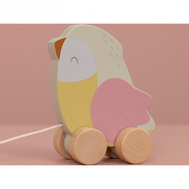 Jouet à tirer Oiseau Abby - Little Dutch