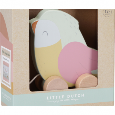 Jouet à tirer Oiseau Abby - Little Dutch