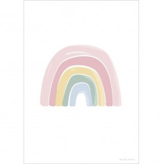 Poster Arc-ciel & Alphabet rose - Little Dutch 2