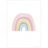 Poster A3 - Rainbow Alphabet - Pink - Little Dutch