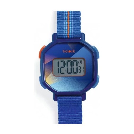 Montre Digitale Blue sound - Djeco - Un jeu Djeco - Ticlock By Djeco