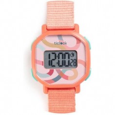 Montre digitale Pastel Volute - Djeco - Ticlock By Djeco