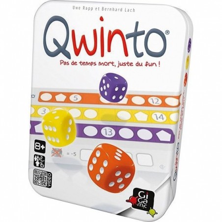 Qwinto - Jeu de société - Achat Boutique - Gigamic