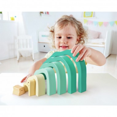 Blocs à empiler Ours polaire arctique - Hape - Hape Toys