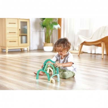 Blocs à empiler Ours polaire arctique - Hape - Hape Toys