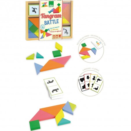 Tangram maternelle Battle - Vilac