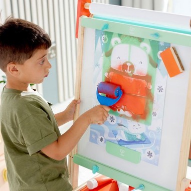 Coffret artistique: peintures à l'éponge - Hape - Hape Toys