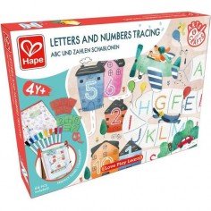 Coffret artistique Alphabet et chiffre à tracer - Hape - Hape Toys