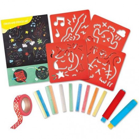 Coffret artistique craies et feutres - Hape - Hape Toys